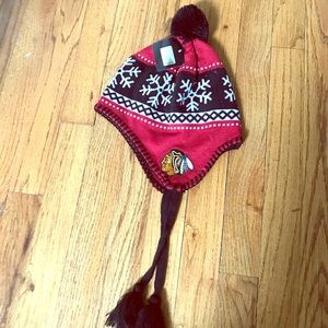 Chicago blackhawks winter hat